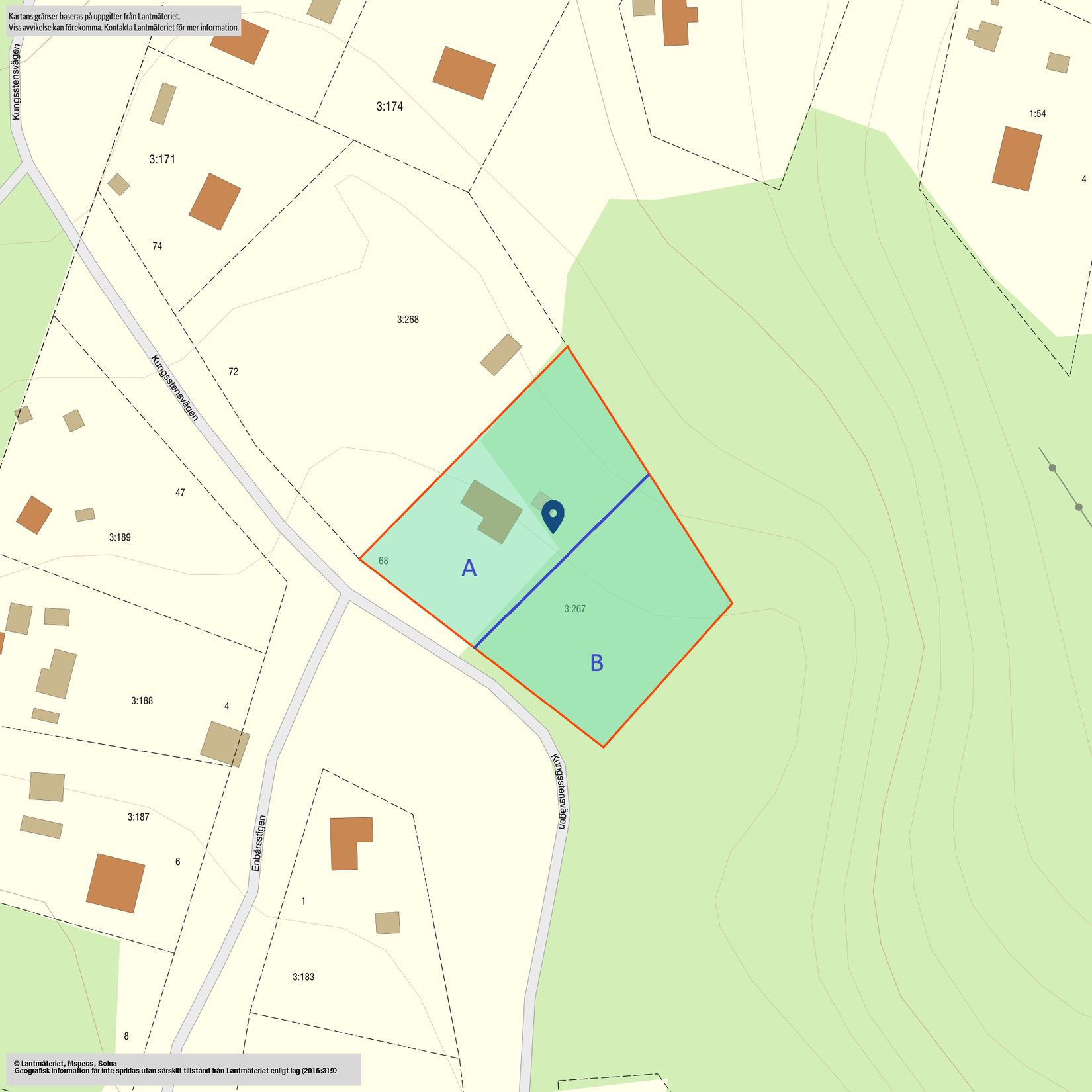 Villa, Kungsstensvägen 68, Skriketorp, Norrköping