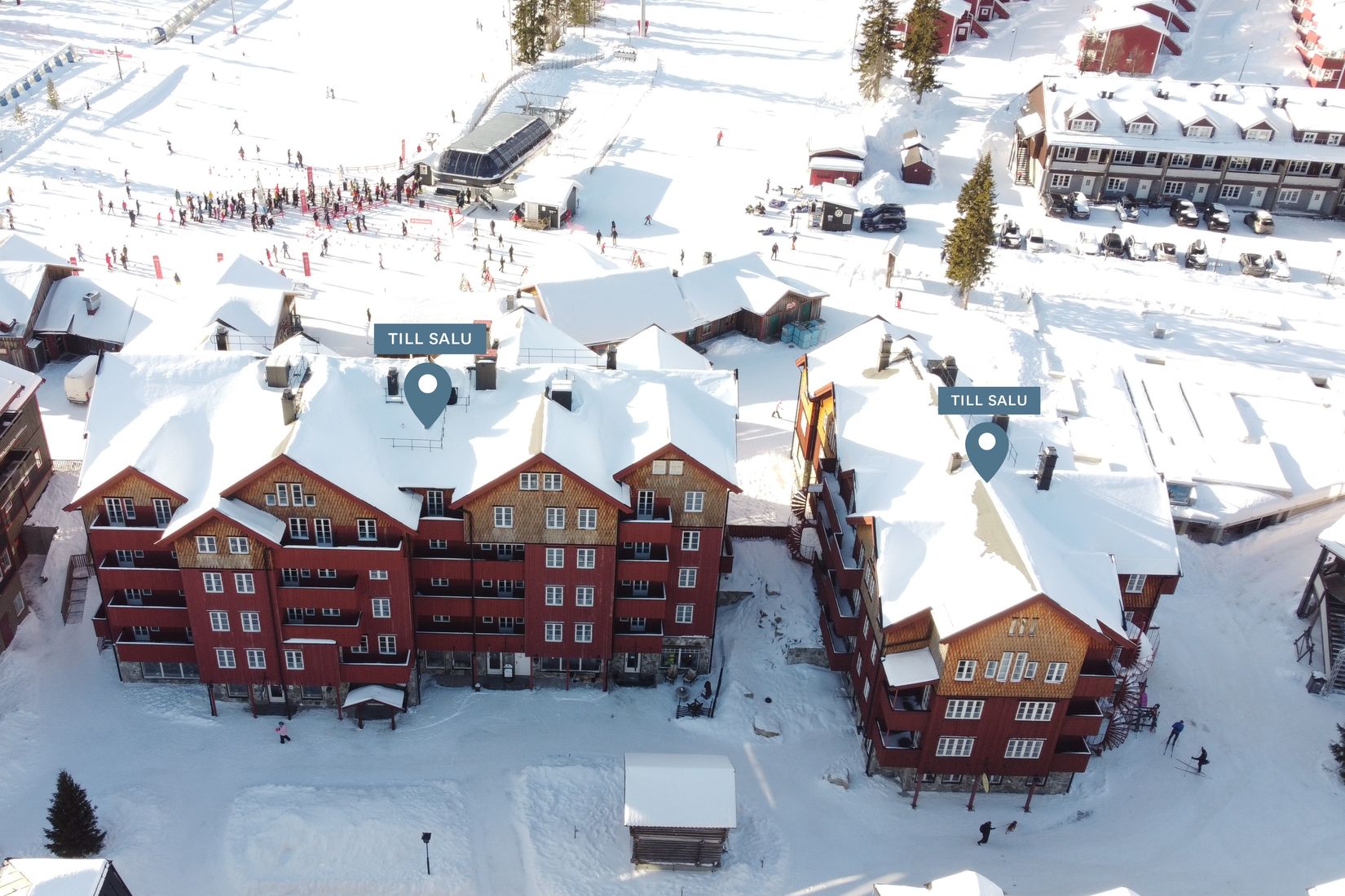 Bostadsrätt, Vemdalsskalet Nya Landsvägen 64, Vemdalsskalet, Härjedalen