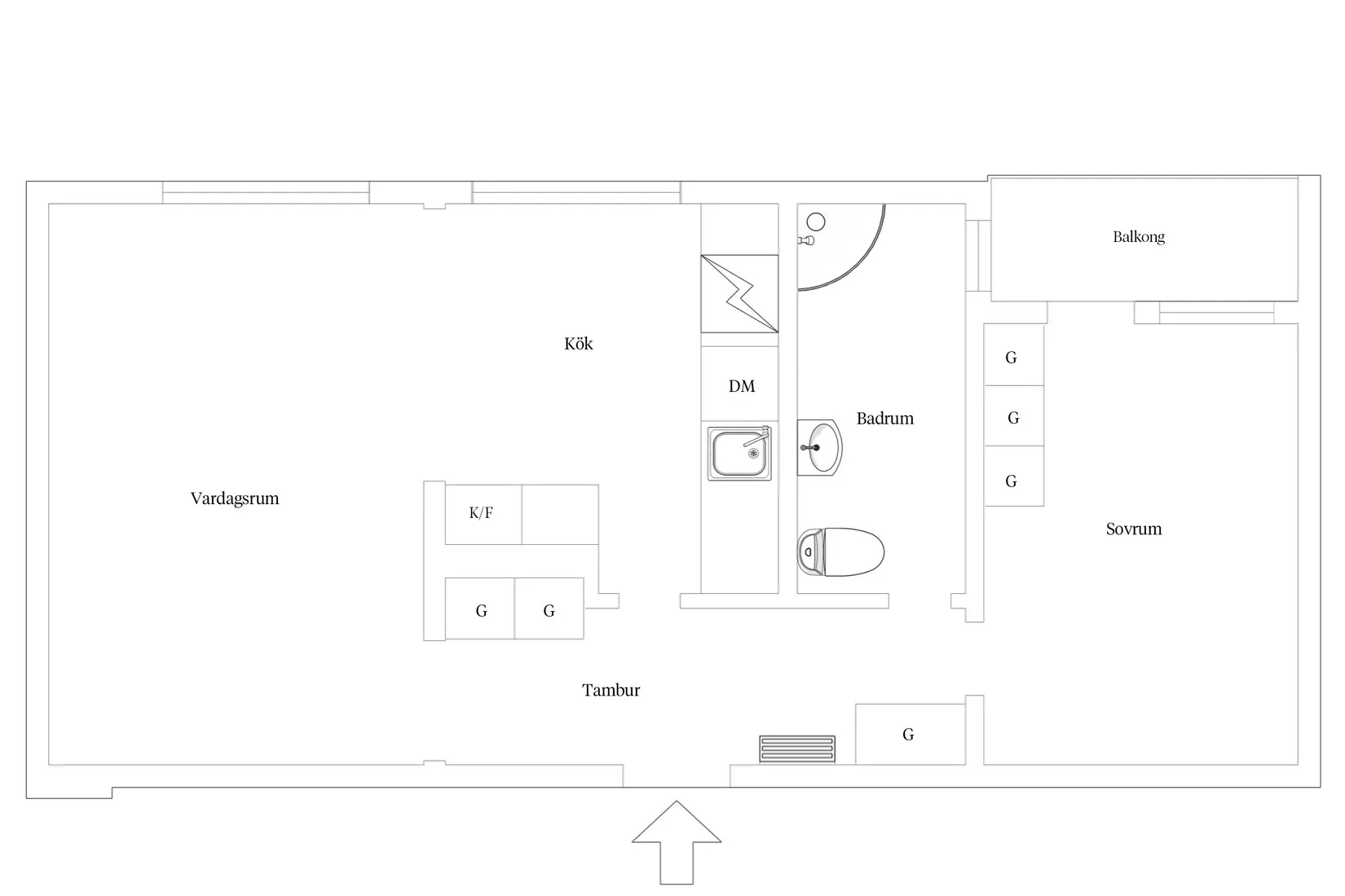 Bostadsrätt, Norra Nedanvägsgatan 6C, Mölndal - Innerstaden, Mölndal