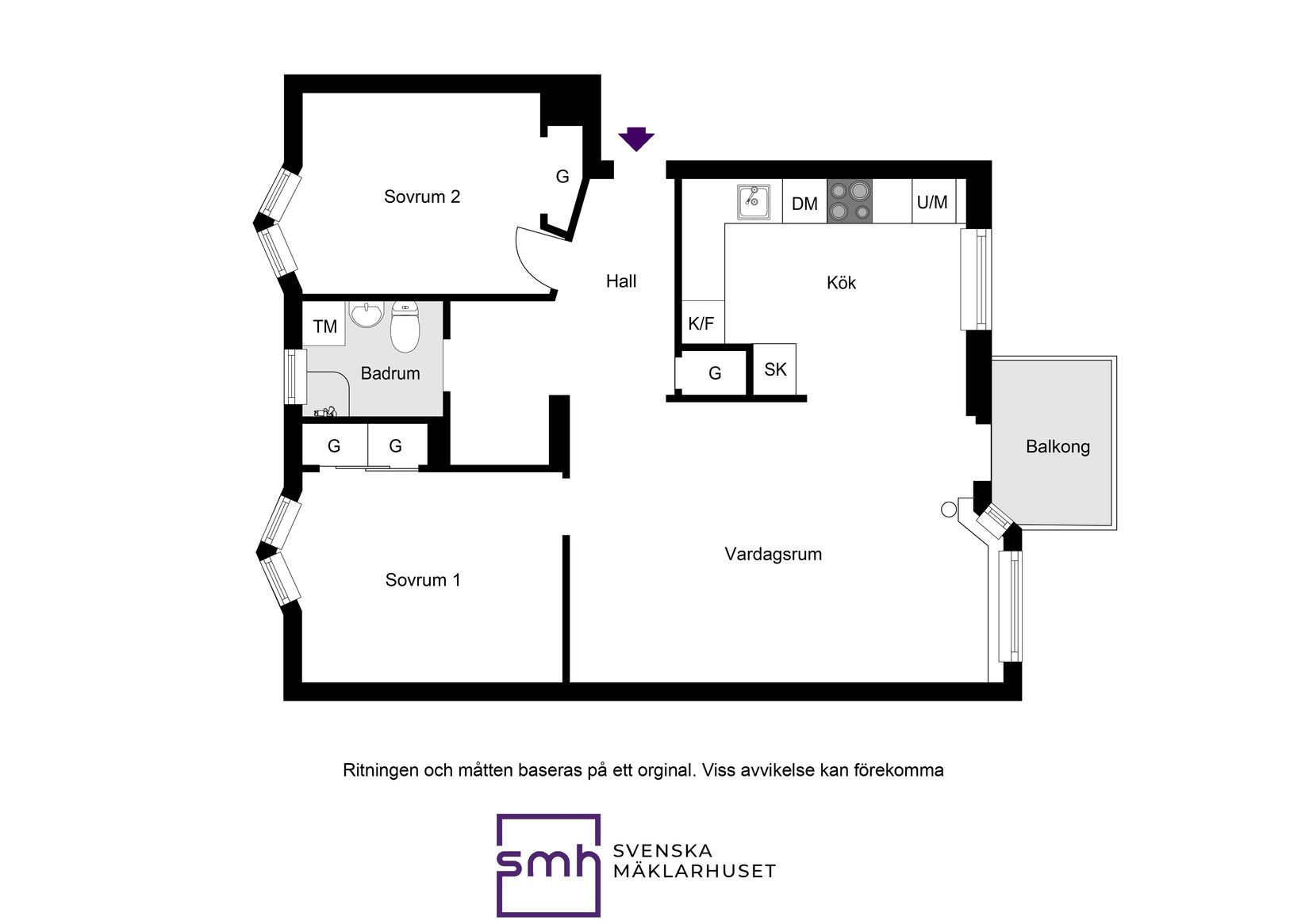 Bostadsrätt, Wergelandsgatan 32, Bromma / Blackeberg, Stockholm