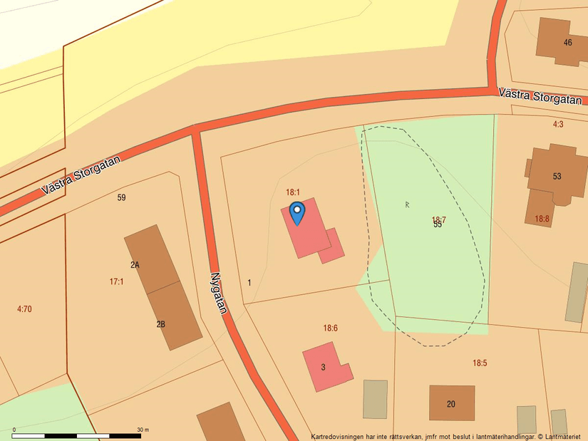 Villa, Nygatan 1, Centralt, Gnesta