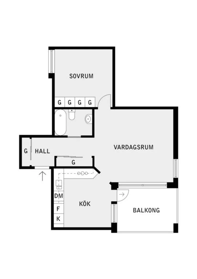 Bostadsrätt, Tallåsvägen 242, Kragstalund, Vallentuna