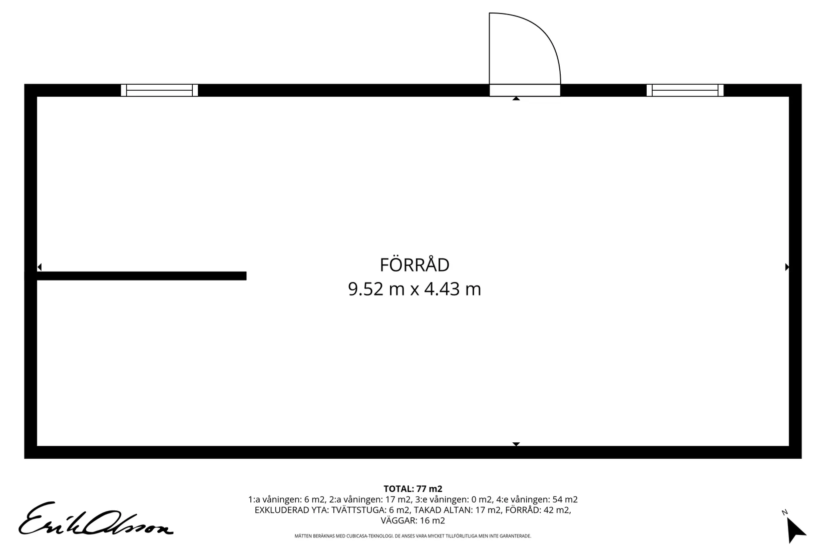 Fritidshus, Slädaviken 139, Släda, Sundsvall