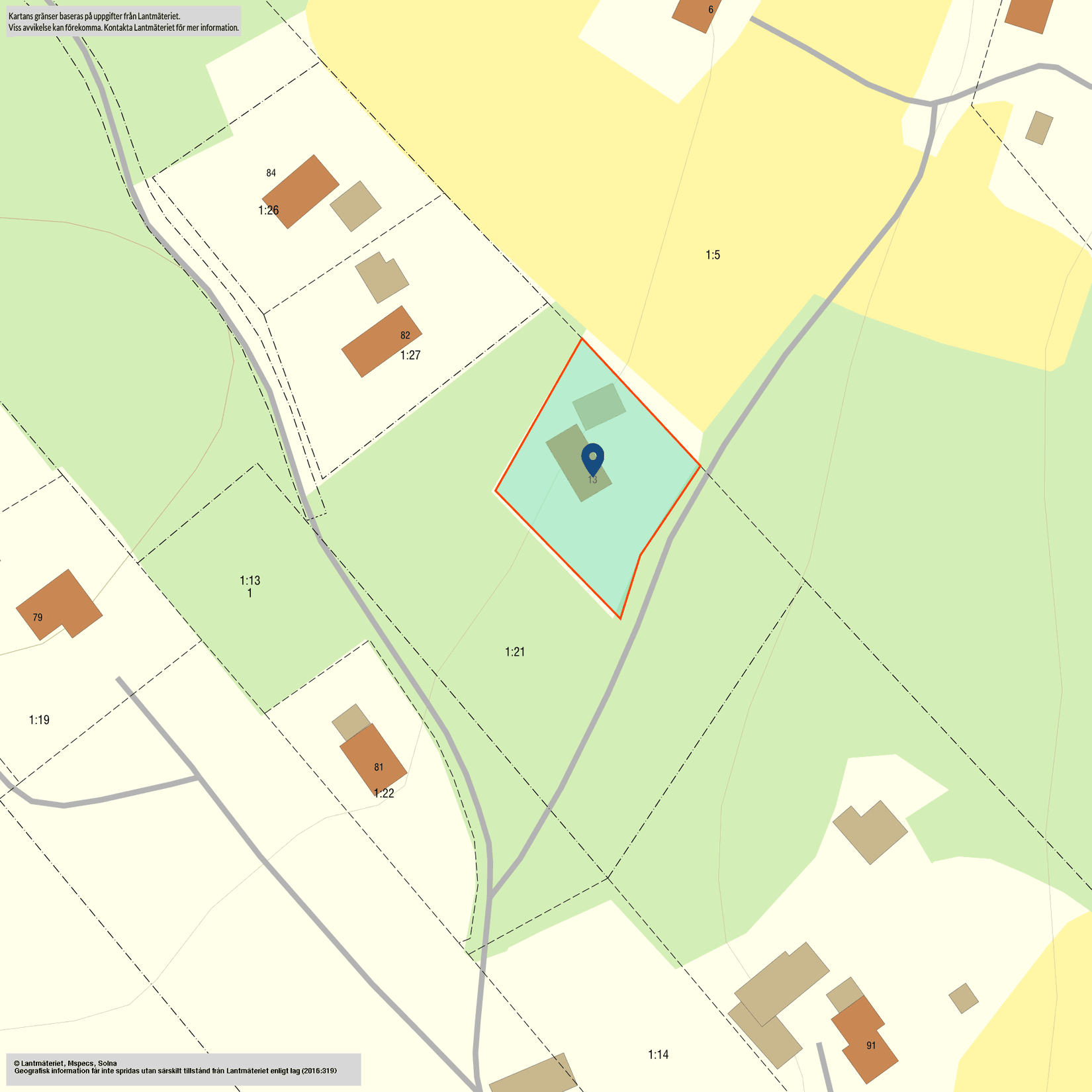 Villa, Hestralund 13, Bollebygd