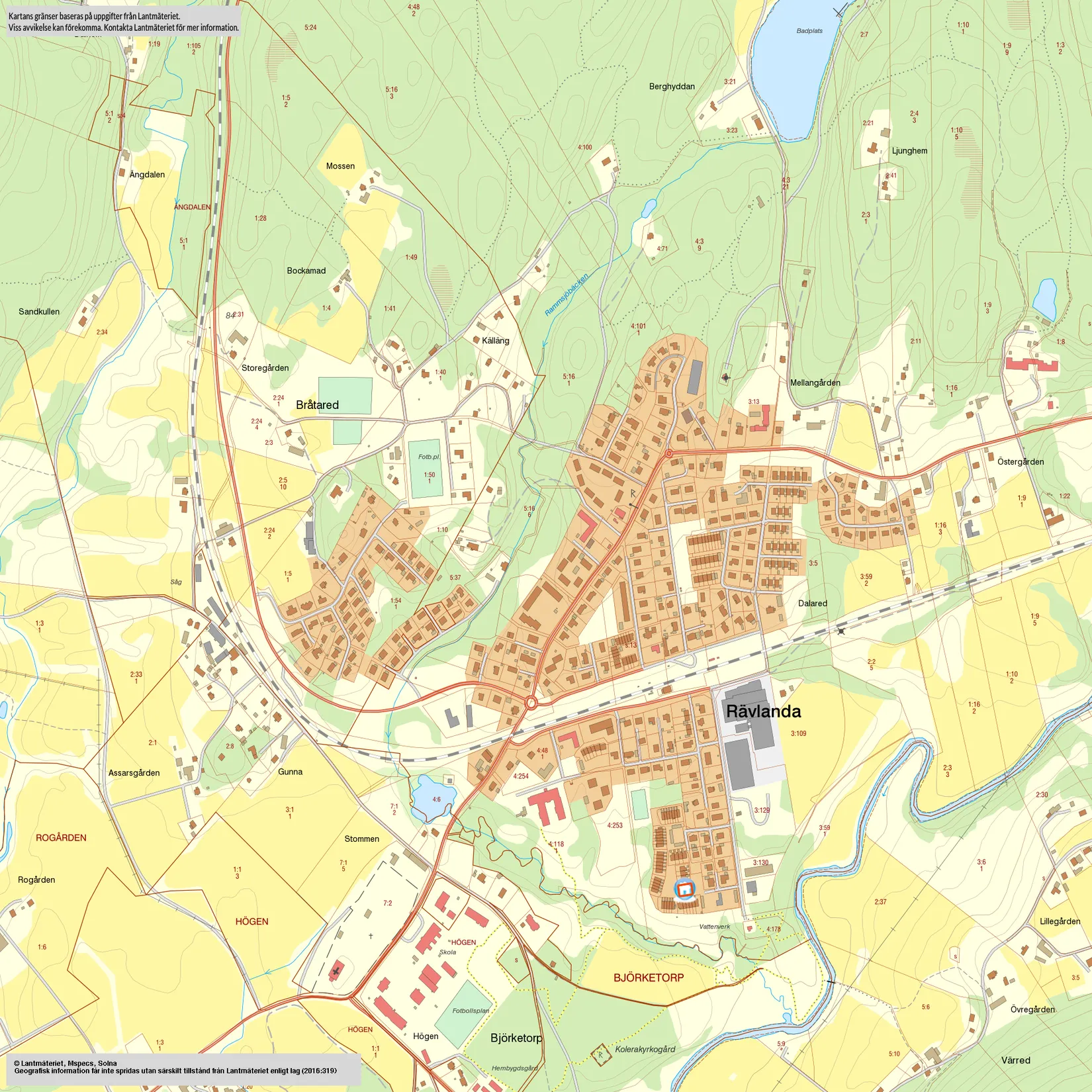 Radhus, Åvägen 46, Rävlanda, Härryda