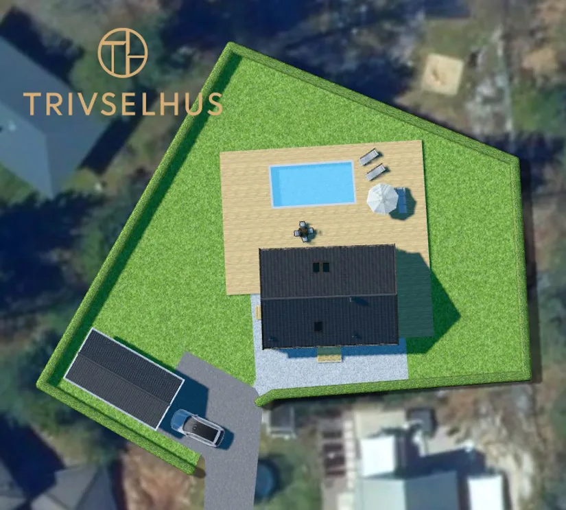 Tomt, Barrstigen 8, Trollbäcken, Tyresö