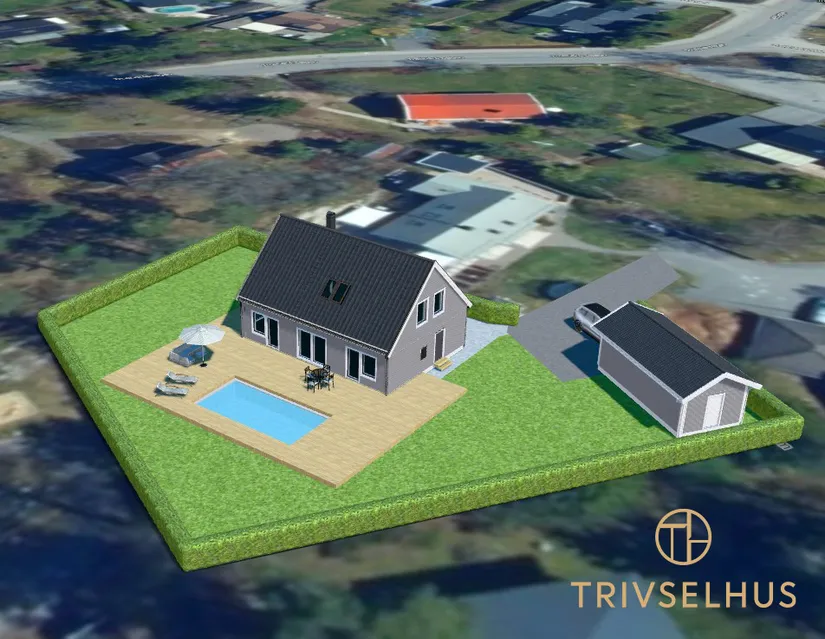 Tomt, Barrstigen 8, Trollbäcken, Tyresö