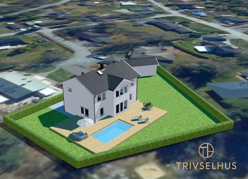 Tomt, Barrstigen 8, Trollbäcken, Tyresö