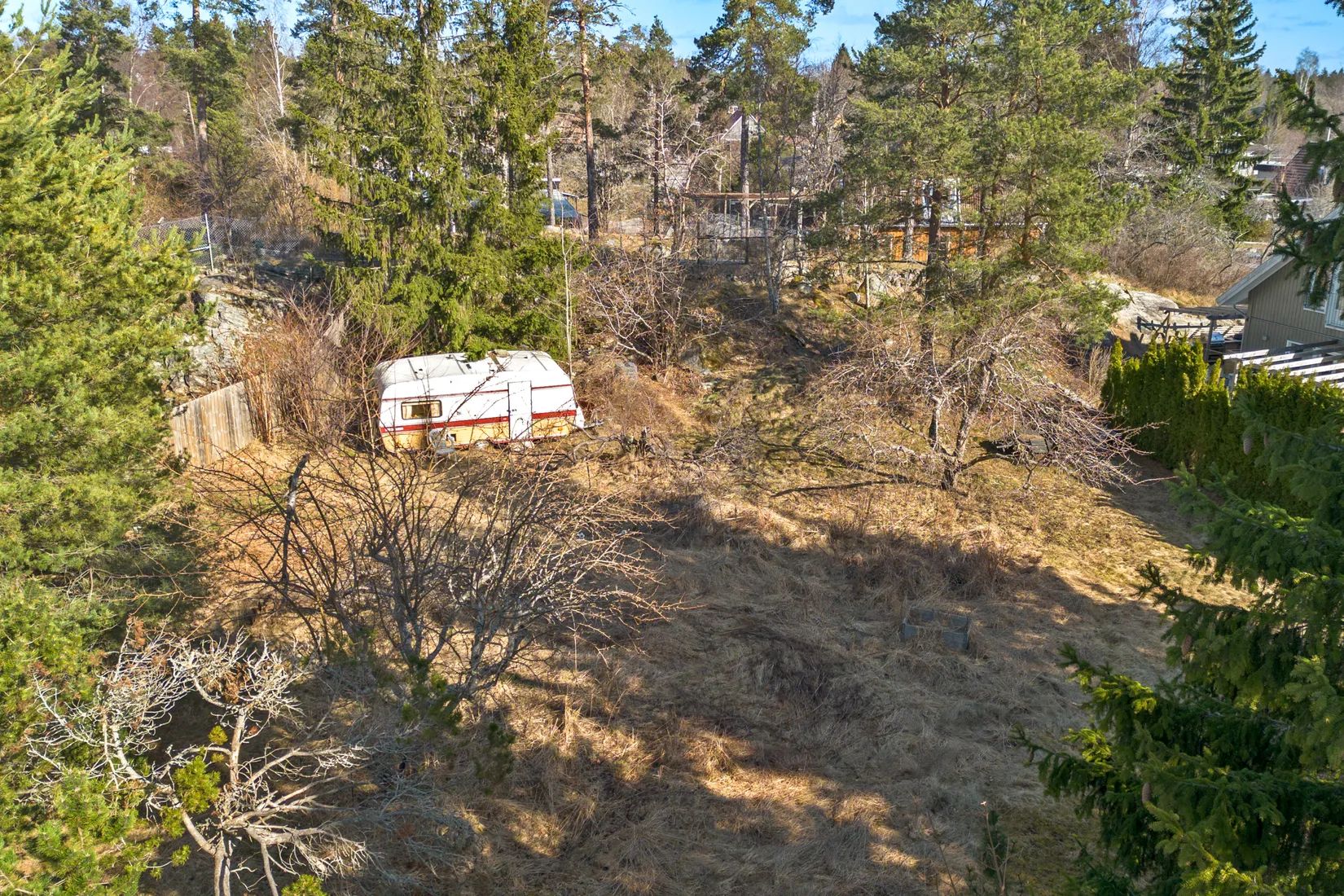 Tomt, Barrstigen 8, Trollbäcken, Tyresö