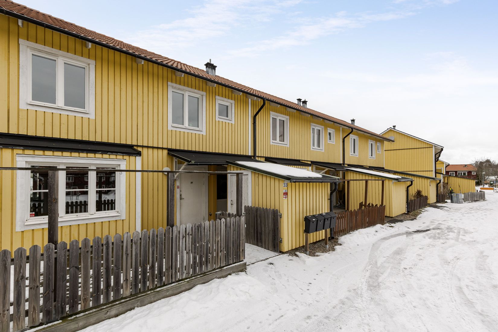 Radhus, Skördevägen 33, Åkers Styckebruk, Strängnäs