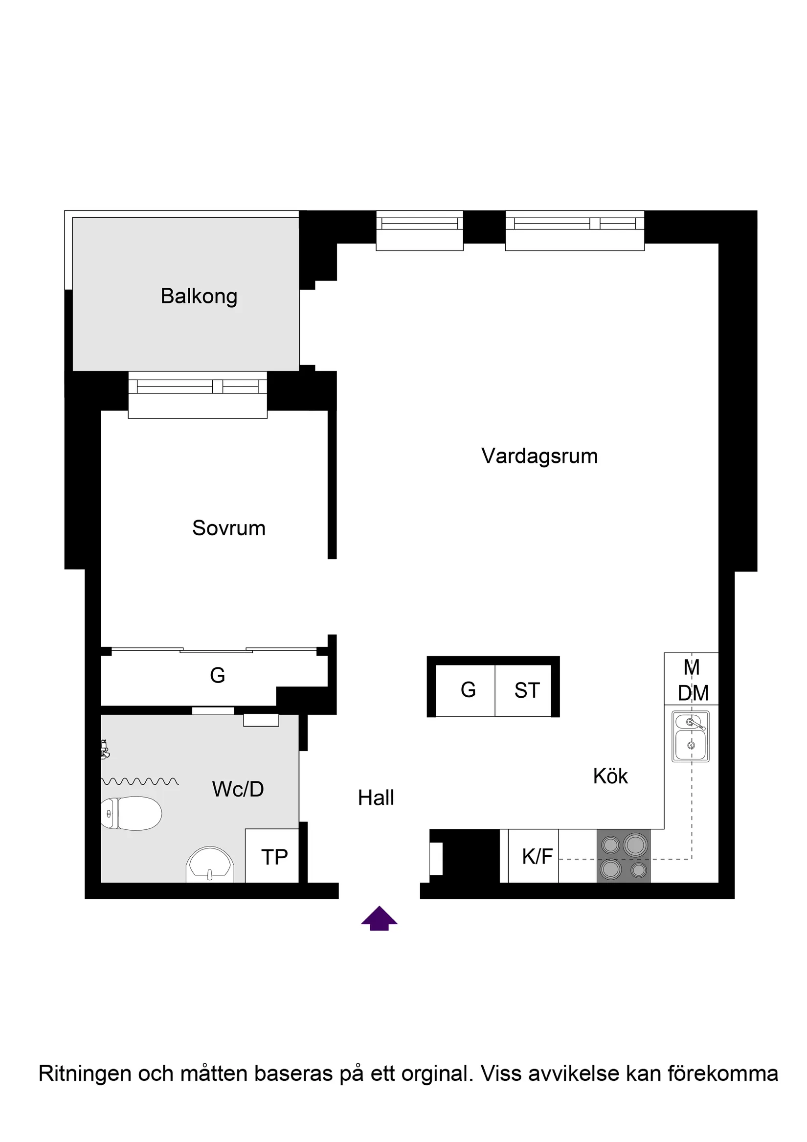 Bostadsrätt, Källtorpsvägen 13, vån 4/4, Näsby Park, Täby