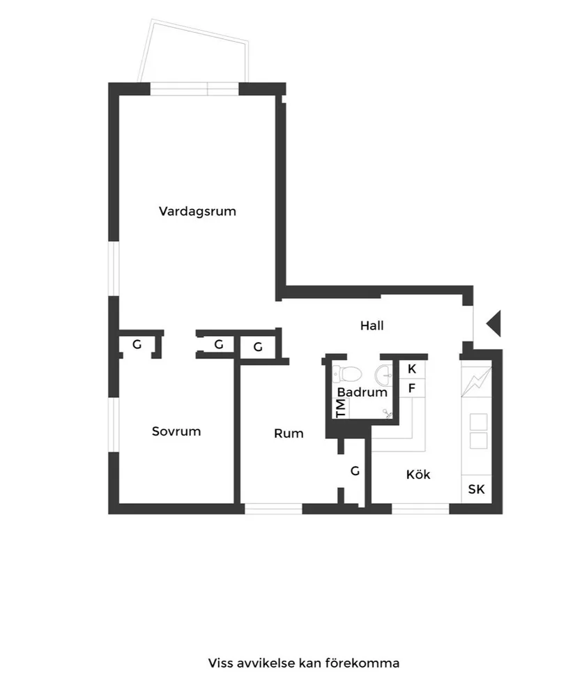 Bostadsrätt, Tranemansgatan 27A, Eneborg, Helsingborg