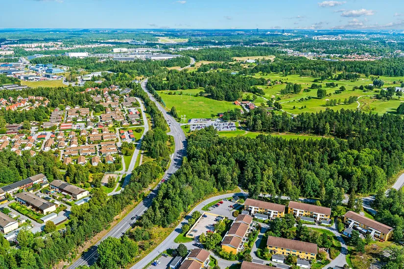 Villa, Radhus, Andebodavägen 185, Viksjö, Järfälla