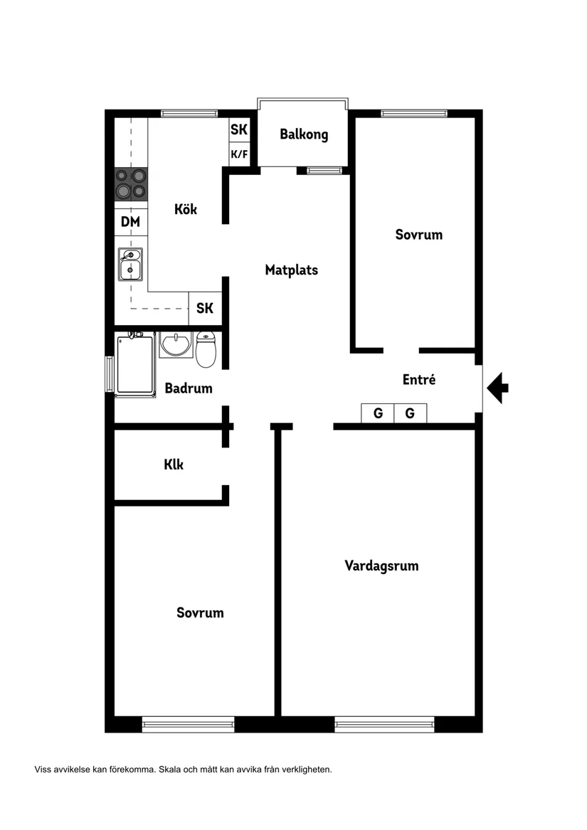 Bostadsrätt, Signalgatan 24D, Visby - Söder, Gotland