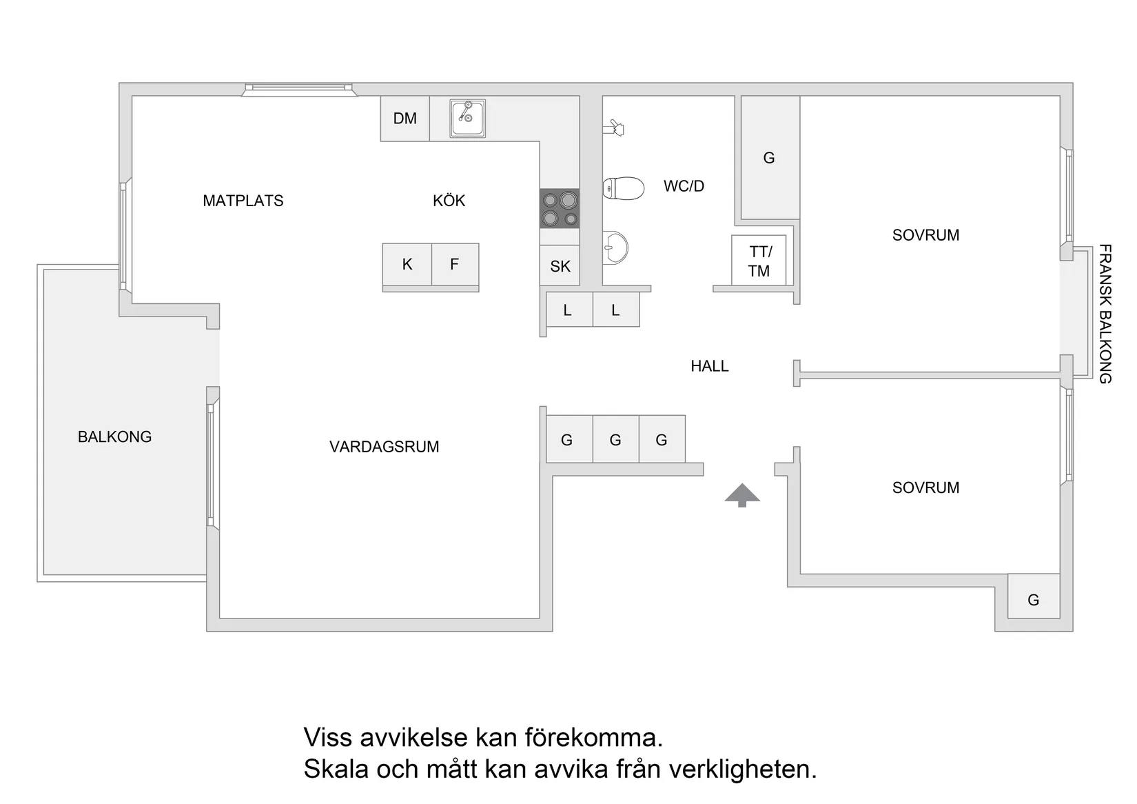 Bostadsrätt, Fredsgatan 2A, 6/6 tr!, Centrala Sundbyberg, Sundbyberg