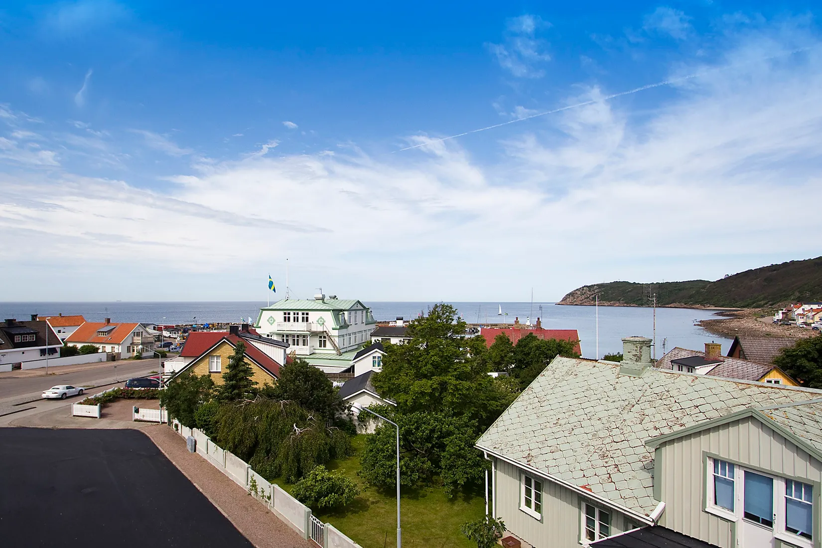 Villa, Möllelägevägen 14, Mölle granne med hamnen, Höganäs