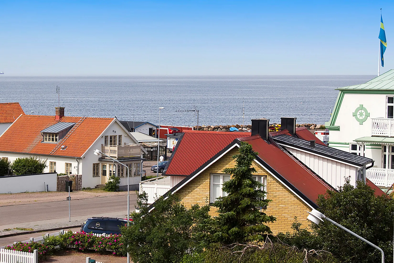 Villa, Möllelägevägen 14, Mölle granne med hamnen, Höganäs