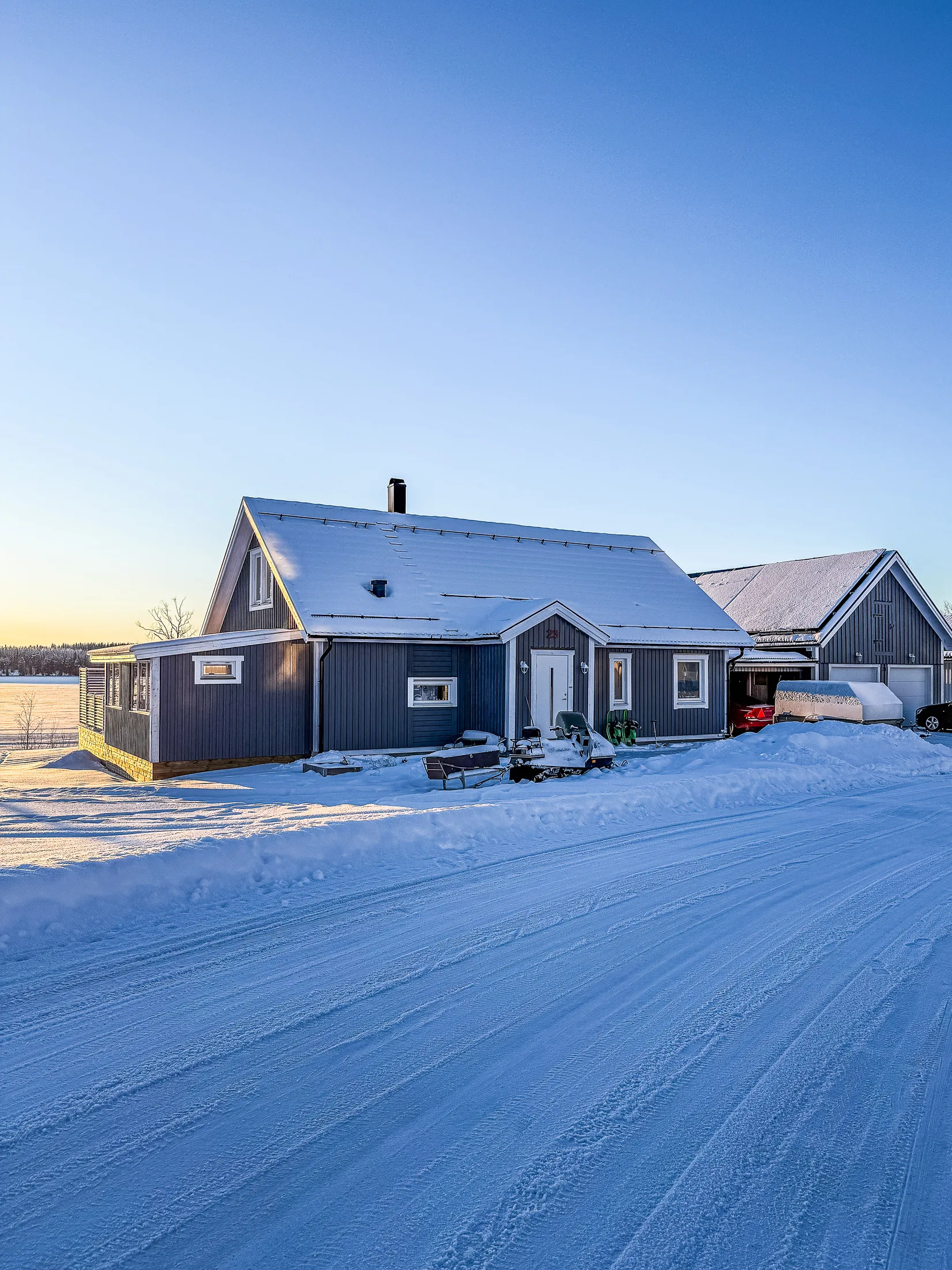 Villa, Sandnäsvägen 23, Dvärsätt, Krokom