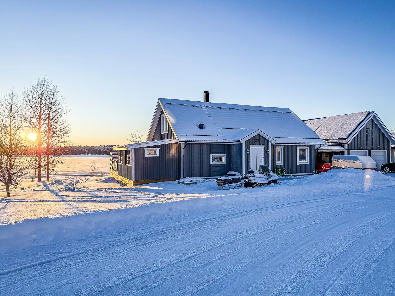 Villa, Sandnäsvägen 23, Dvärsätt, Krokom