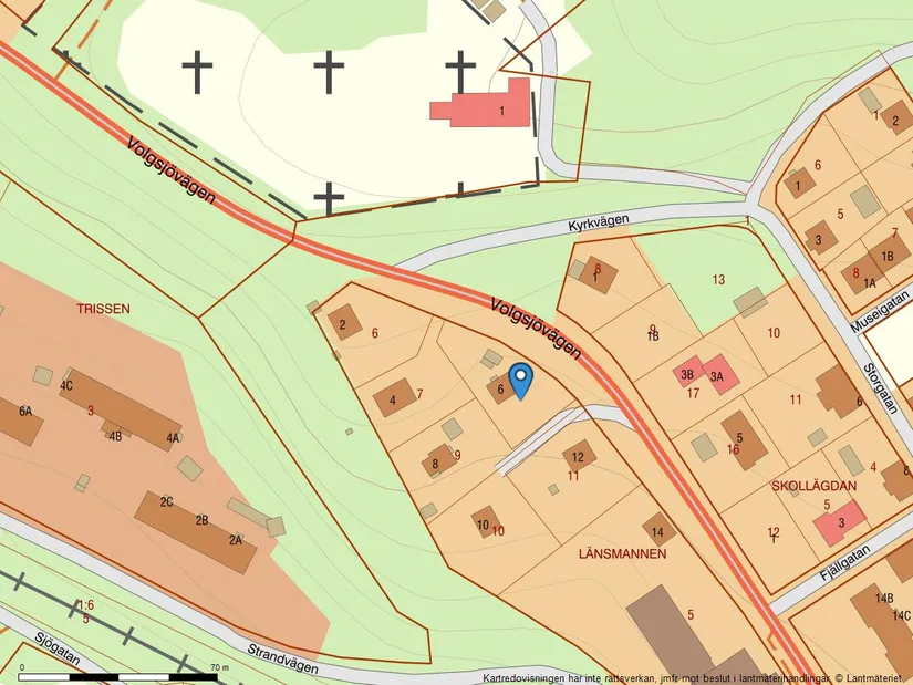 Villa, Volgsjövägen 6, Vilhelmina