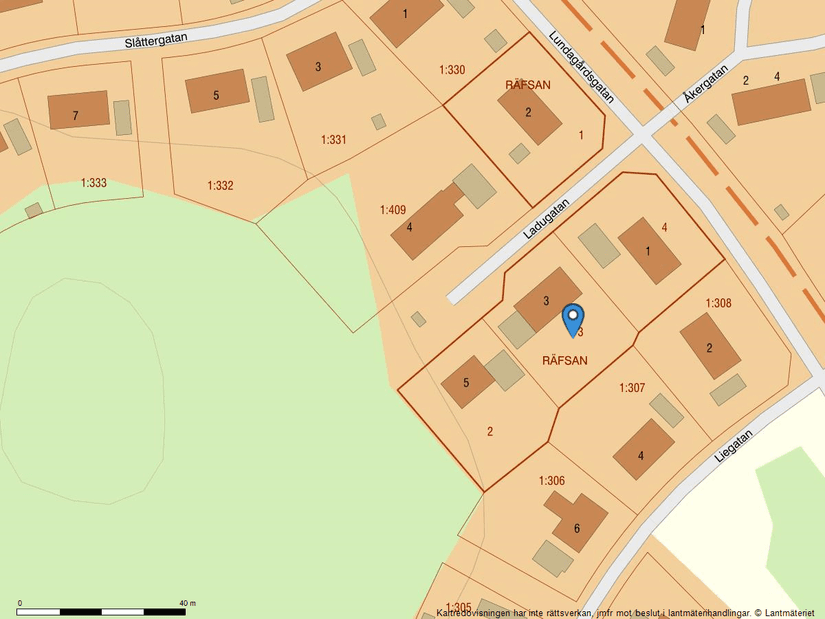 Villa, Ladugatan 3, Lundagård, Forshaga