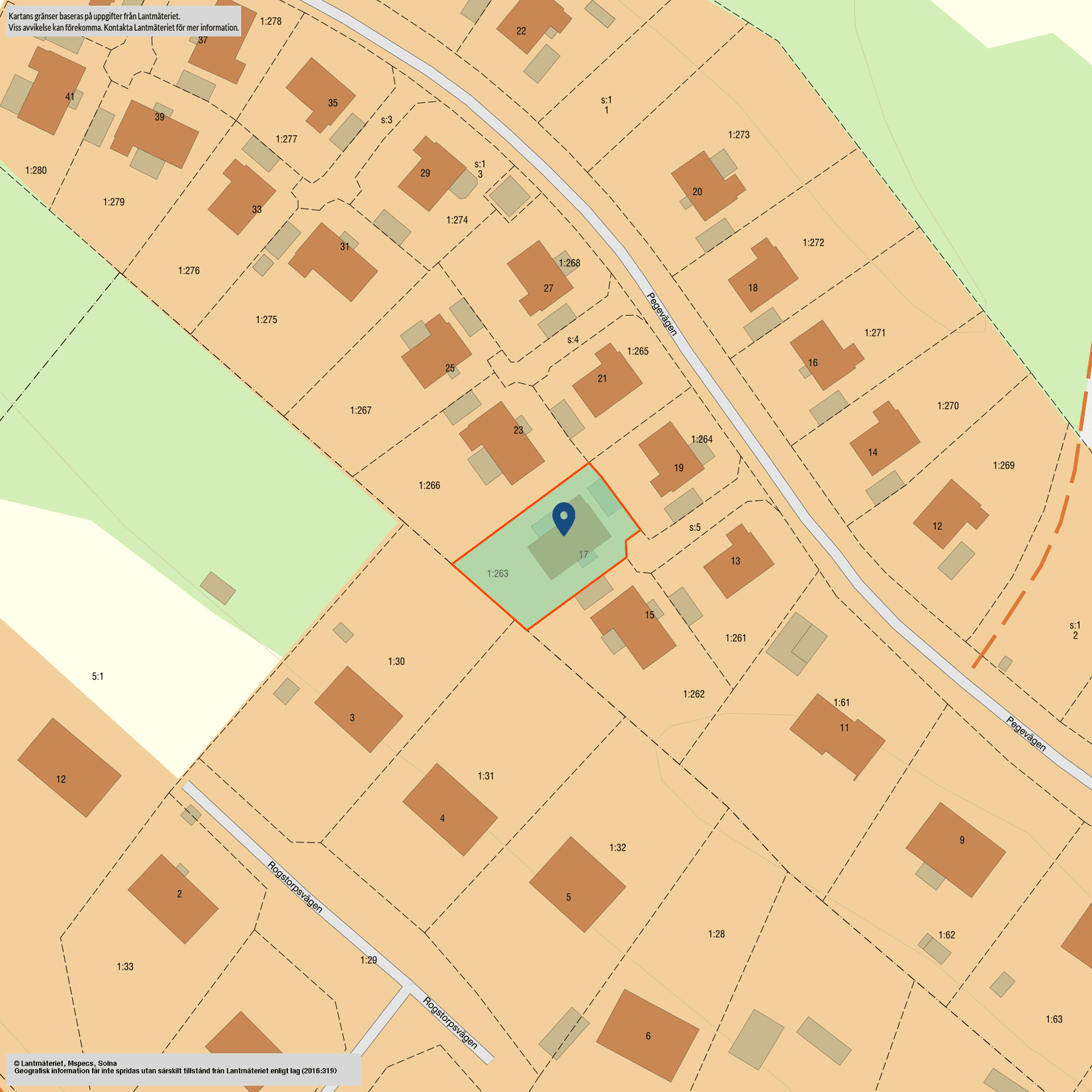 Villa, Pegevägen 17, Nyköping