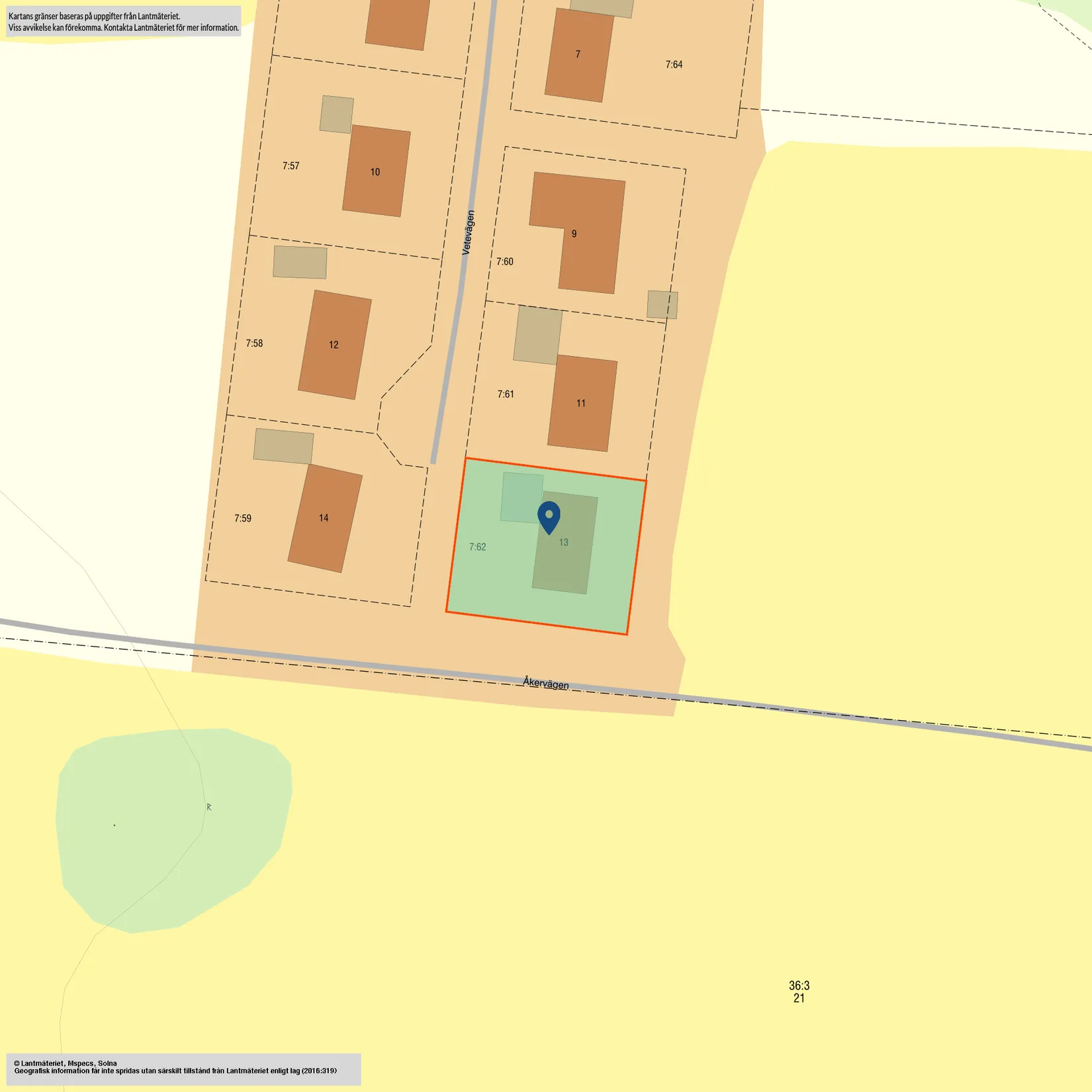 Villa, Vetevägen 13, Älmsta centralt, Norrtälje