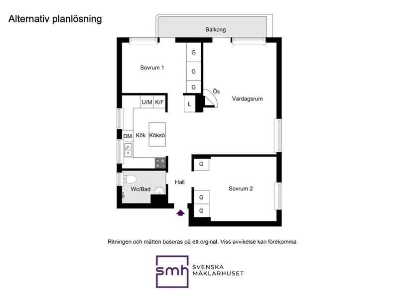 Bostadsrätt, Mössebergsvägen 14, Bromma / Traneberg, Stockholm