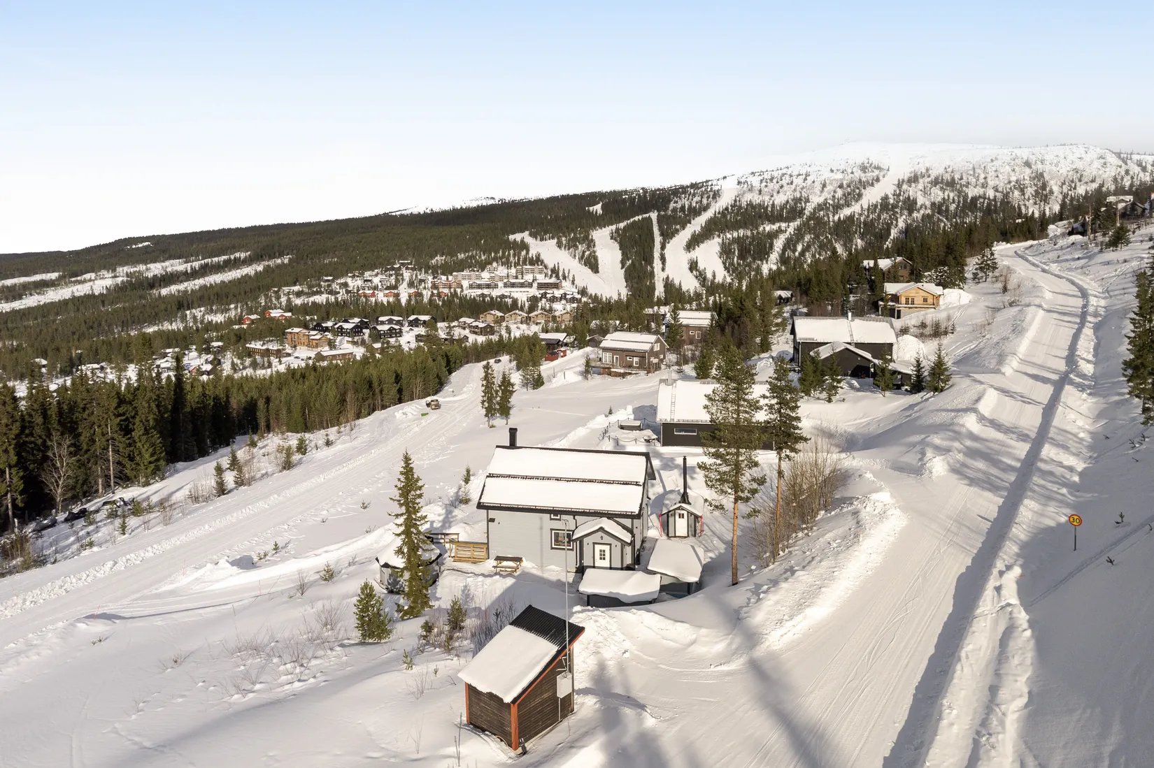 Villa, Vemdalsskalet Klockarfjällsvägen 201, Klockarfjället, Härjedalen