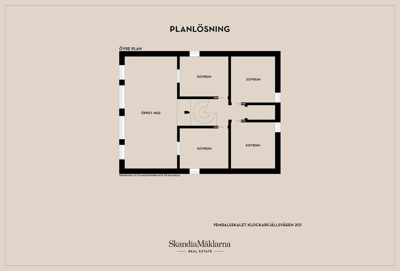 Villa, Vemdalsskalet Klockarfjällsvägen 201, Klockarfjället, Härjedalen