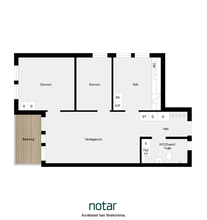 Bostadsrätt, Döbelnsgatan 7F, Bellevue, Karlstad