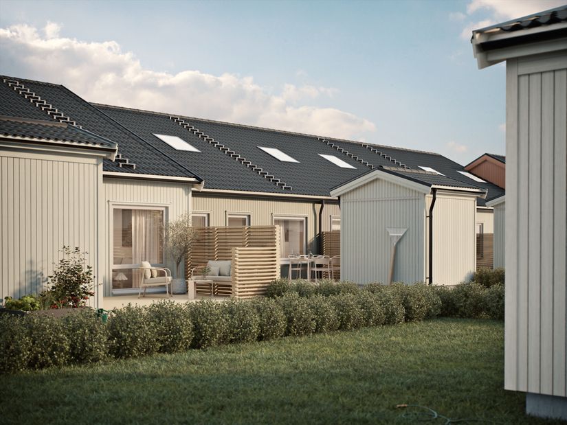 Radhus, Nougatgatan 2, Åhusvången, Kristianstad