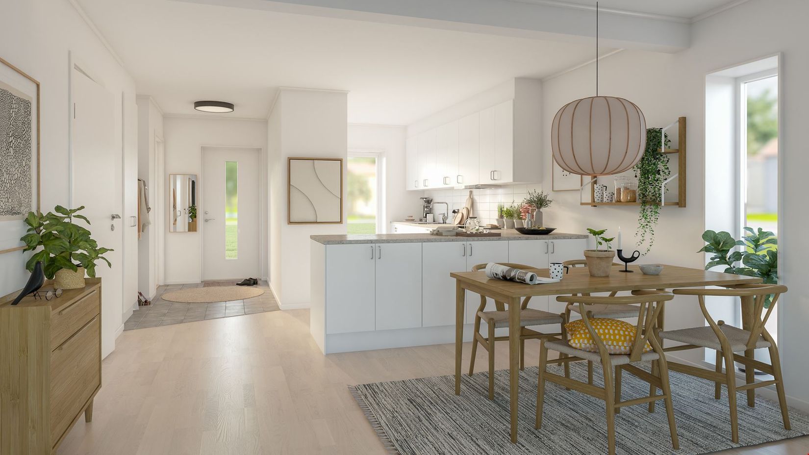 Radhus, Nougatgatan 6, Åhusvången, Kristianstad