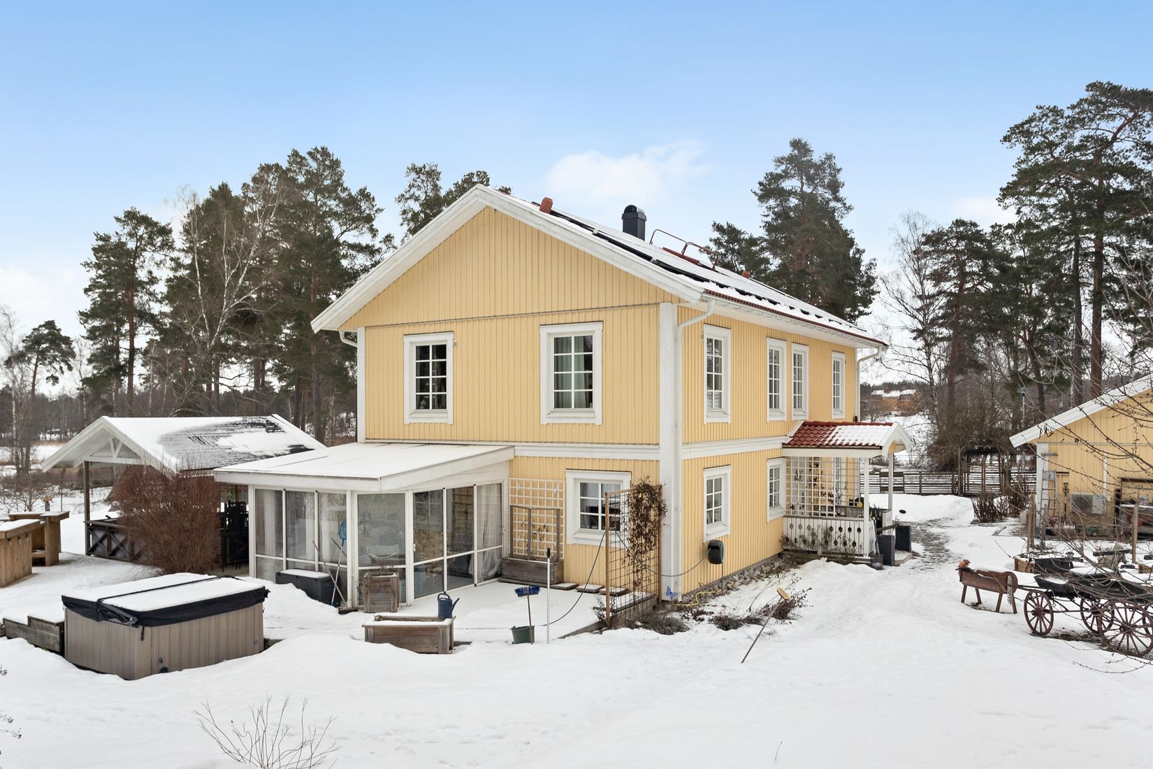 Villa, Sättra Gård Sjövillan 1, Adelsö Sättra, Ekerö