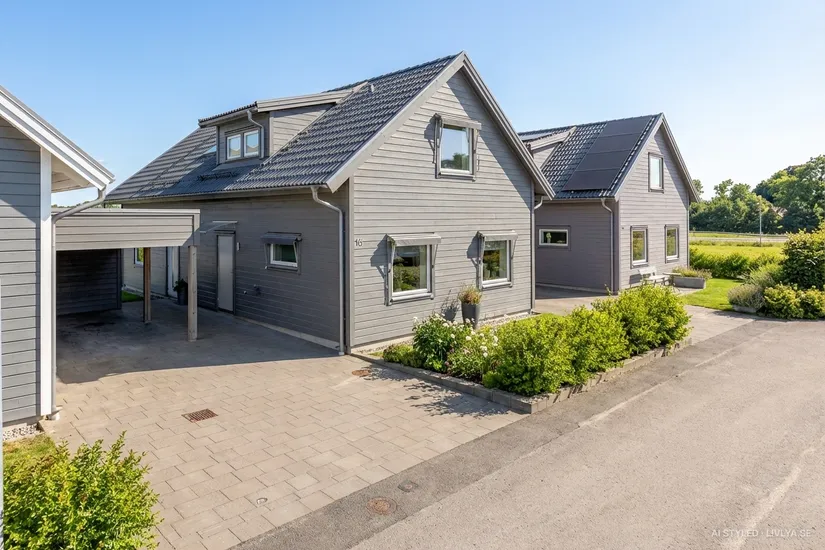 Villa, Basfiolvägen 16, Dals Ängar , Falkenberg