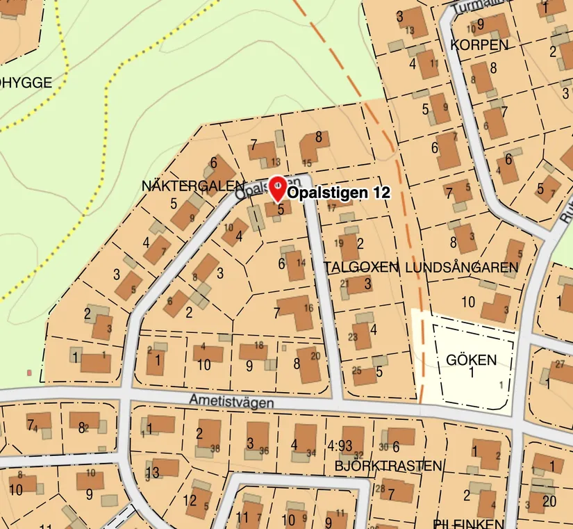 Villa, Opalstigen 12, Tyringe, Hässleholm