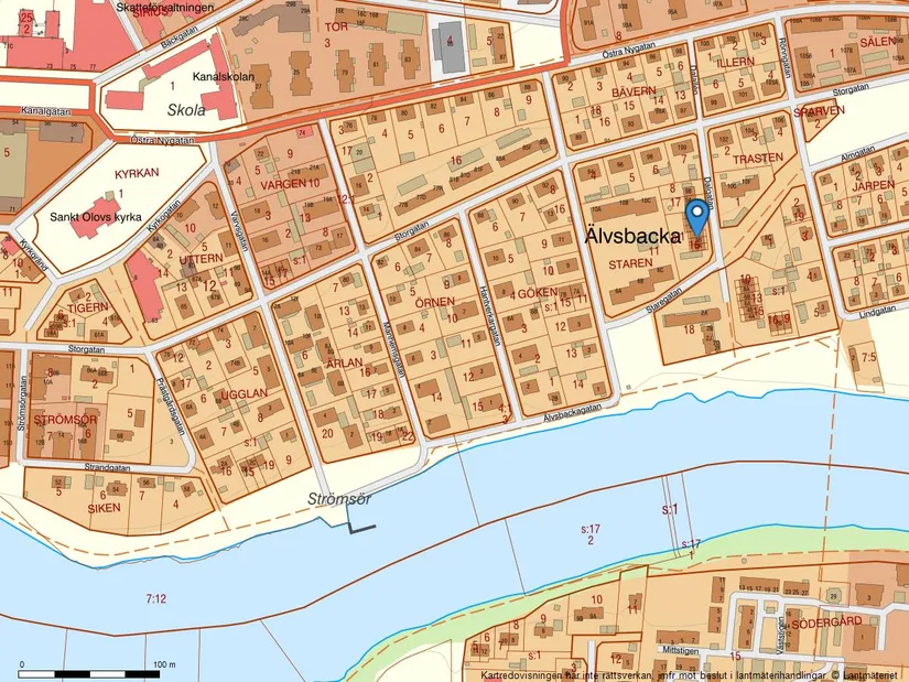 Villa, Radhus, Dalgatan 5B, Älvsbacka, Skellefteå