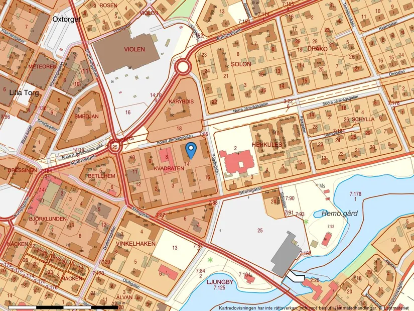 Bostadsrätt, Södra Järnvägsgatan 6B, Centralt, Ljungby