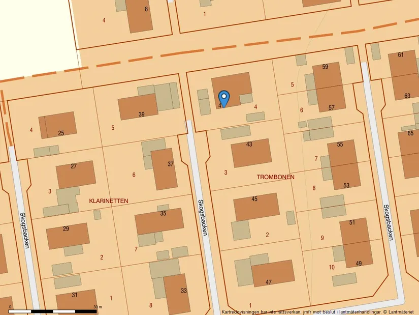 Villa, Skogsbacken 41, Kumla