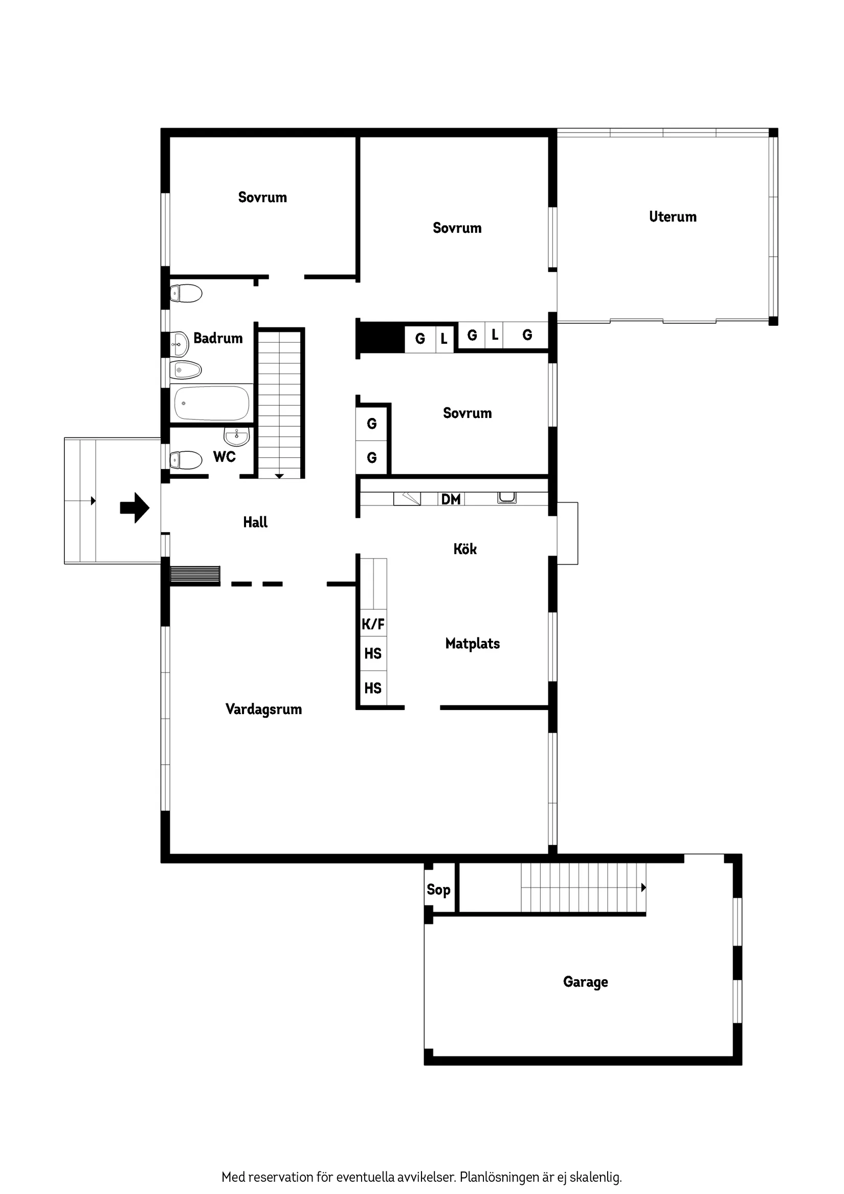 Villa, Fyrverkarevägen 21, Norra Åsum, Kristianstad