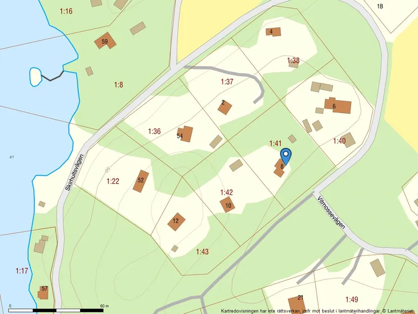 Fritidshus, Vitmossevägen 8, Skirhult, Österåker