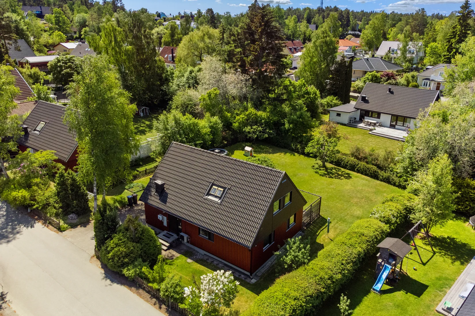 Villa, Källvägen 8, Västra Vallabrink, Täby