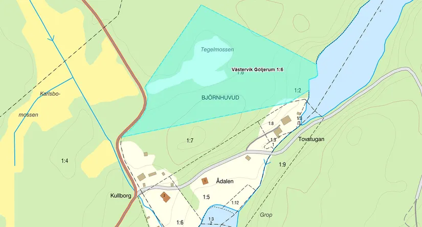 Villa, Gård/Skog, Grop Kullborg 2, Västervik