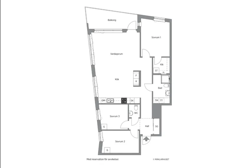 Bostadsrätt, Hammarby kaj 4, Stockholm