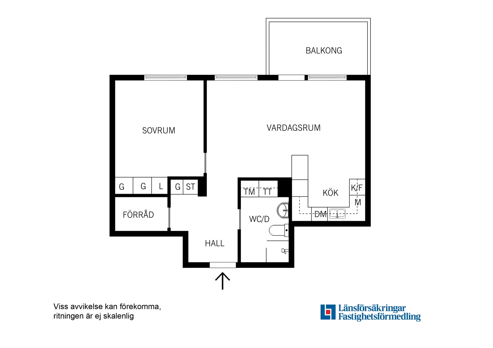 Bostadsrätt, Visirvägen 6, Segeltorp, Huddinge