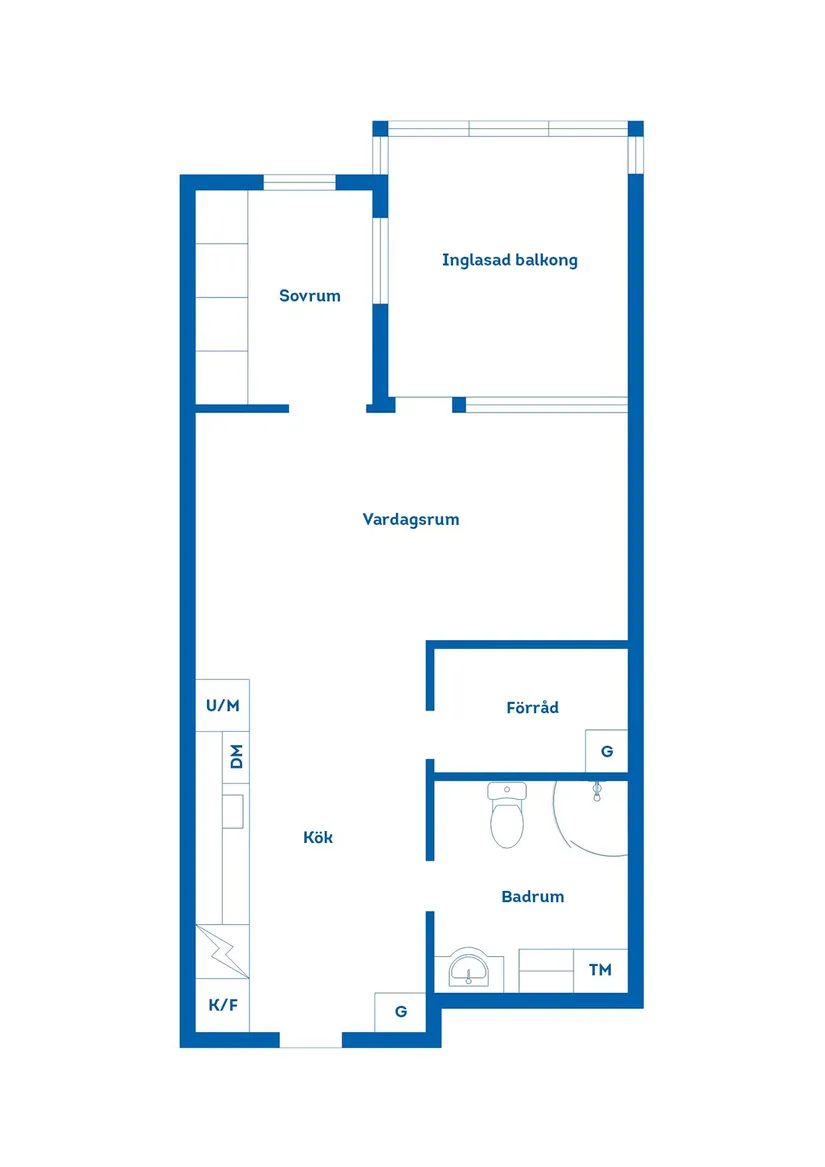 Bostadsrätt, Rotegatan 8, Södra Ekkällan, Linköping