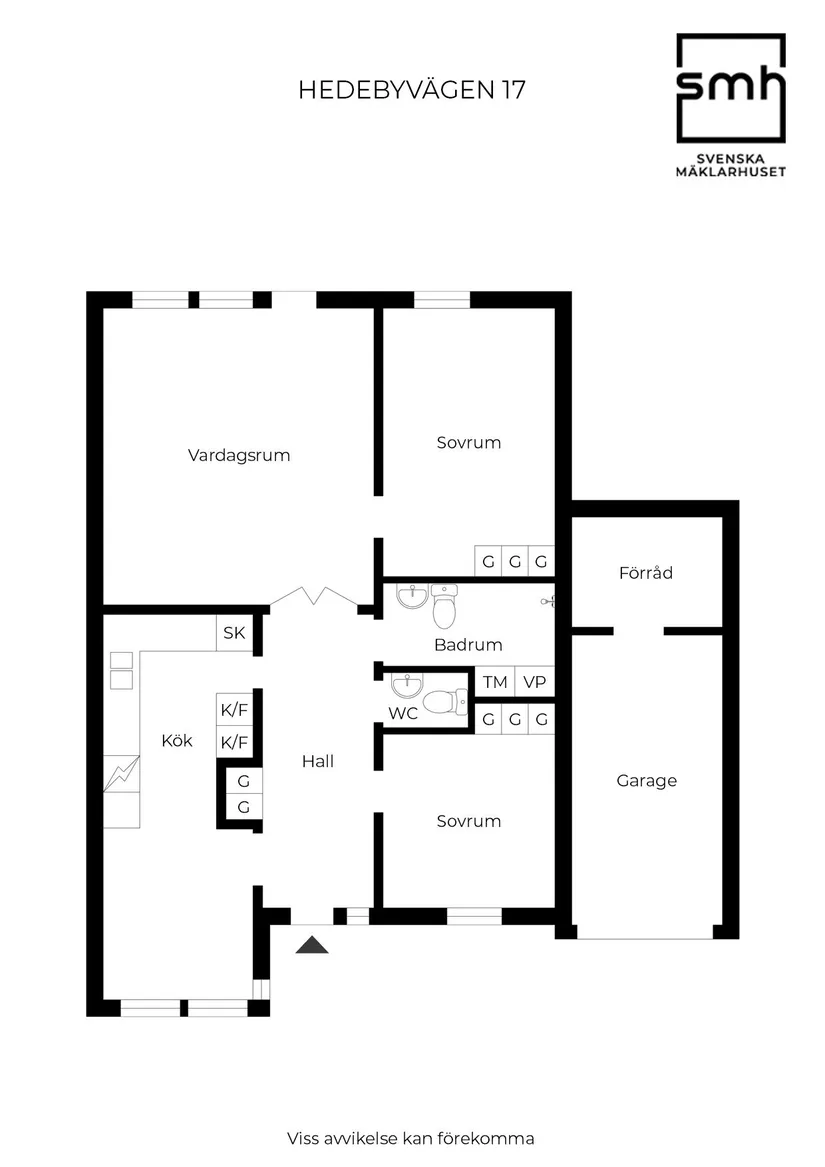 Bostadsrätt, Radhus, Hedebyvägen 17, Glumslöv, Landskrona