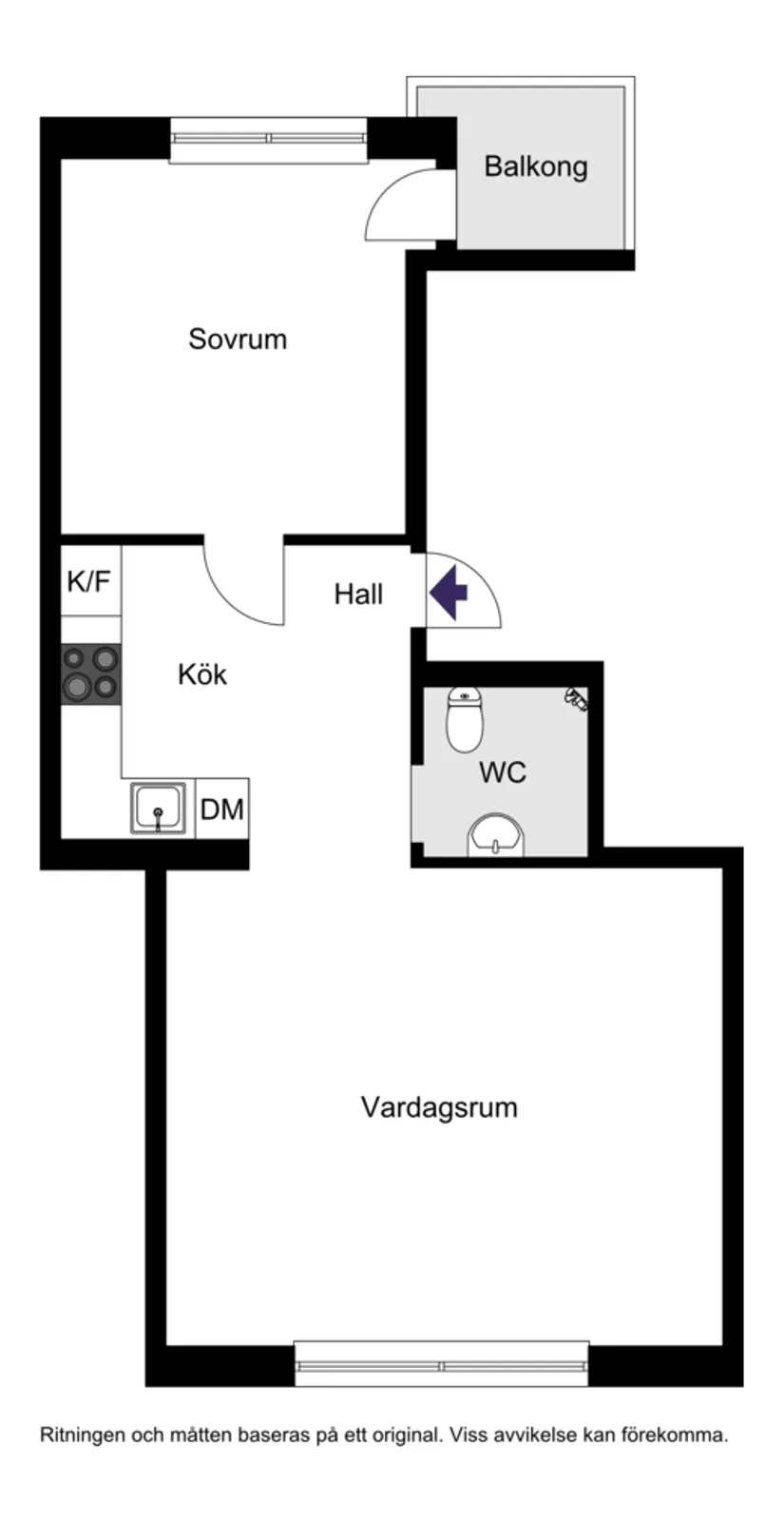 Bostadsrätt, Erik Dahlbergs gata 7B, Tågaborg, Helsingborg
