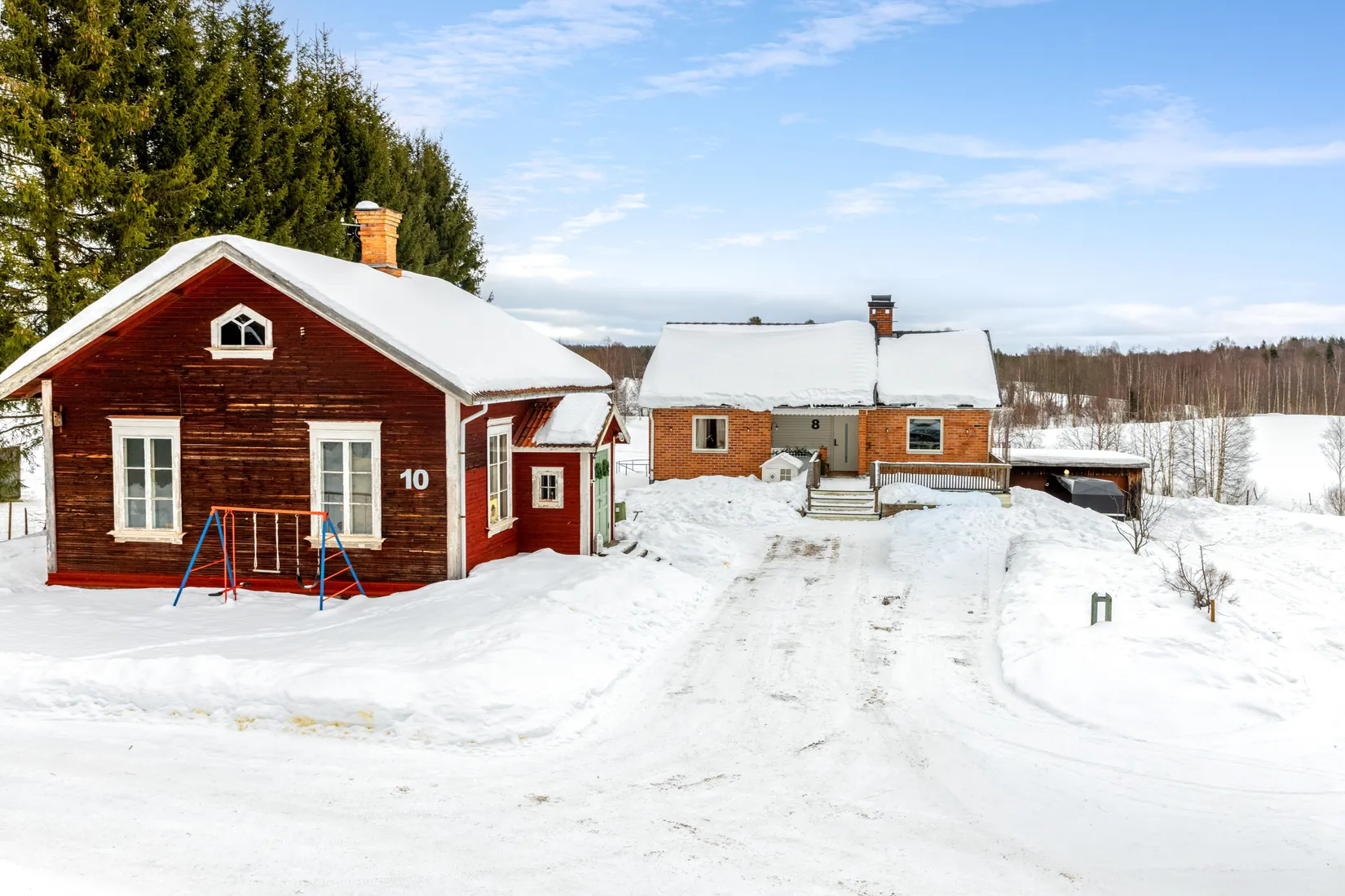 Villa, Brättugatan 10, Vika, Mora