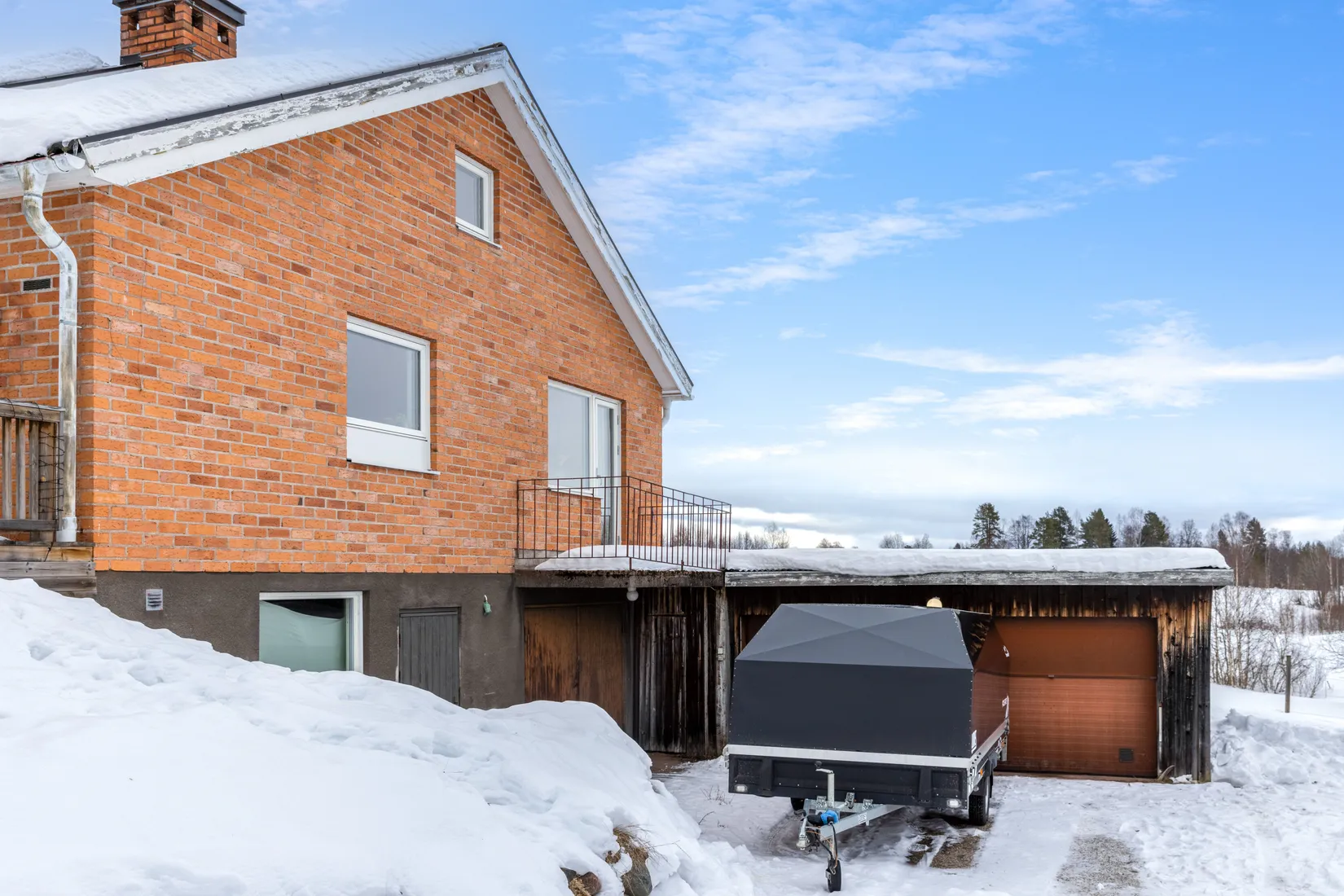 Villa, Brättugatan 10, Vika, Mora